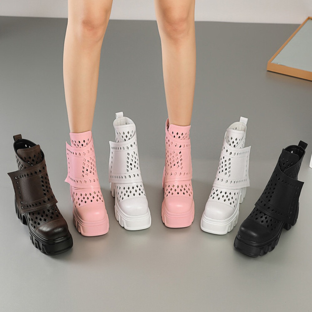 New Arrival Women's Pink Platf - Street Fashion Outfit review and price