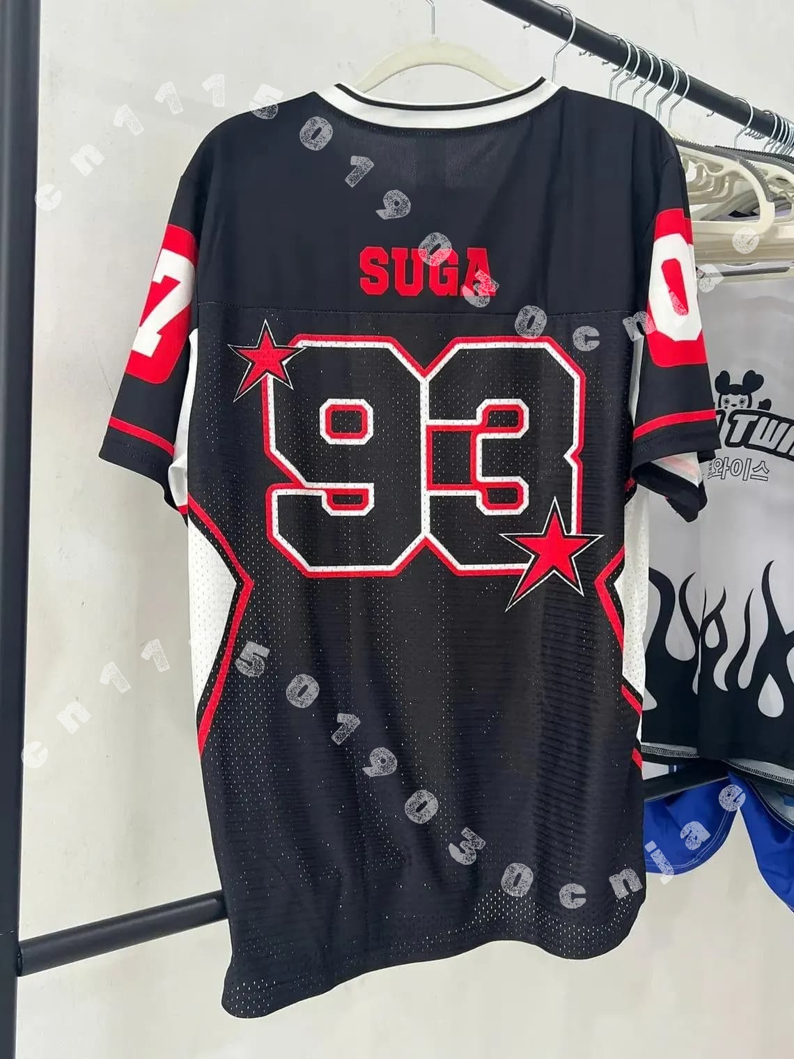 Kpop Group Football Jersey Shi - Street Fashion Kpop review and price