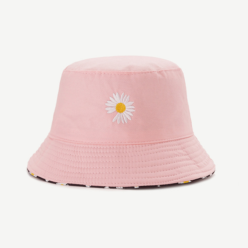 Summer Daisy Double-Sided  Buc - Bucket Hat Embroidered review and price