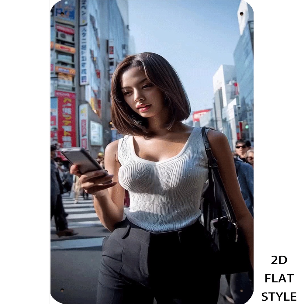 Retro Metal Tin Sign Urban Fas - Urban Street Fashion Photography review and price