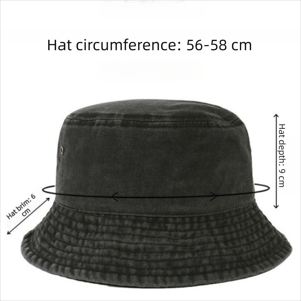 Fashion Summer Bucket Hat Hip  - Bucket Hat Embroidered review and price