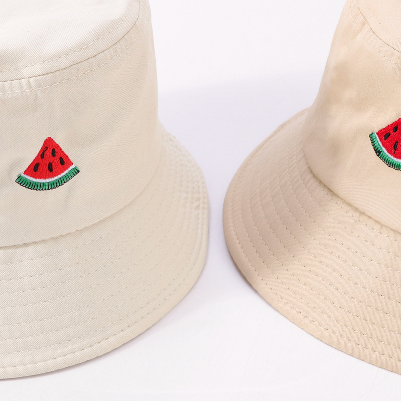 Fisherman's Hat With Watermelo - Bucket Hat Embroidered review and price