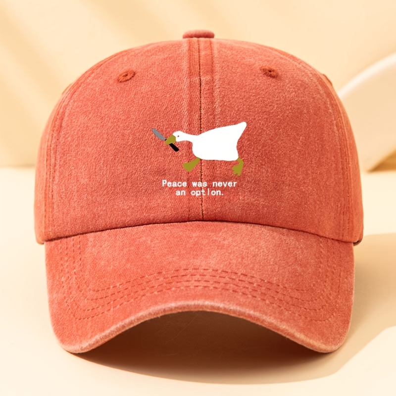 A running goose fashionable pr - Bucket Hat Embroidered review and price