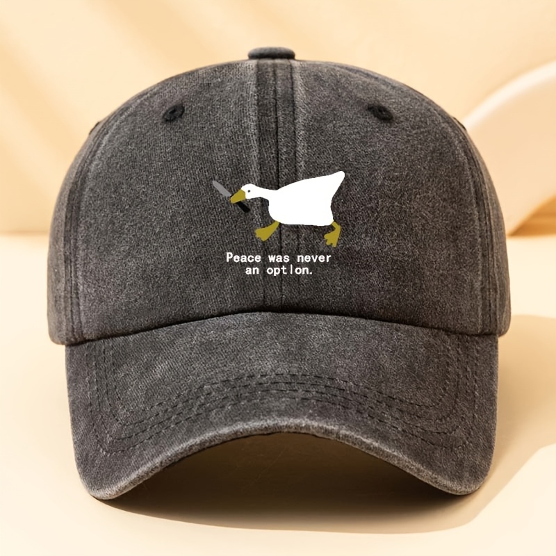 A running goose fashionable pr - Bucket Hat Embroidered review and price