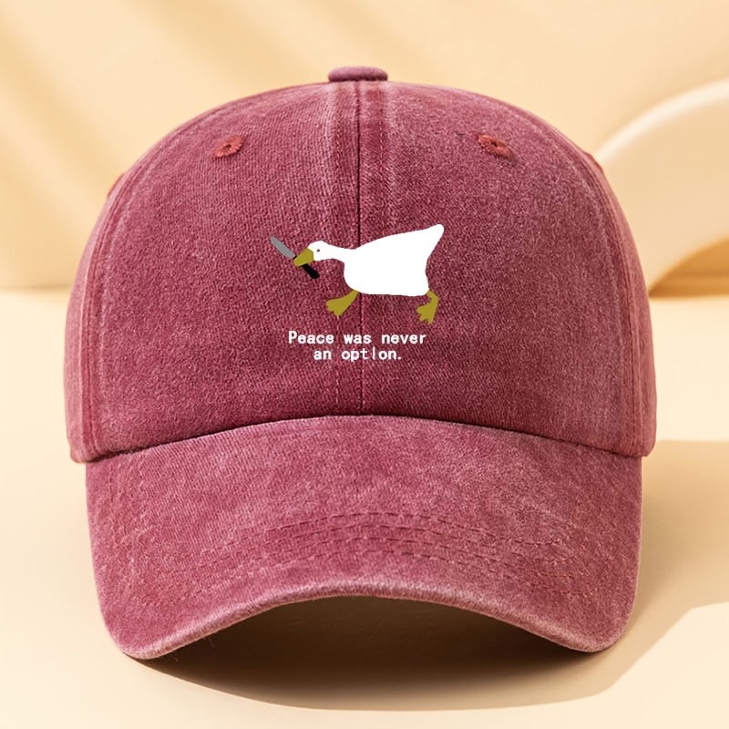A running goose fashionable pr - Bucket Hat Embroidered review and price