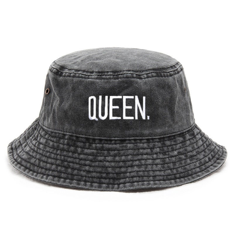 Customize Queen Washed Vintage - Bucket Hat Embroidered review and price