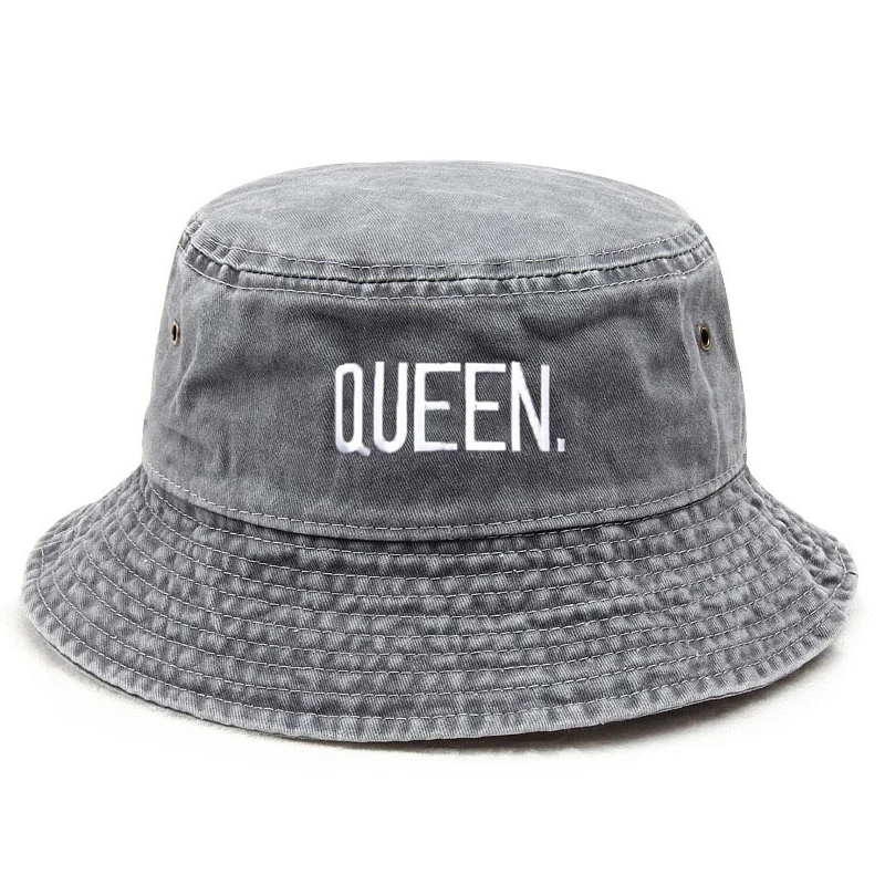 Customize Queen Washed Vintage - Bucket Hat Embroidered review and price