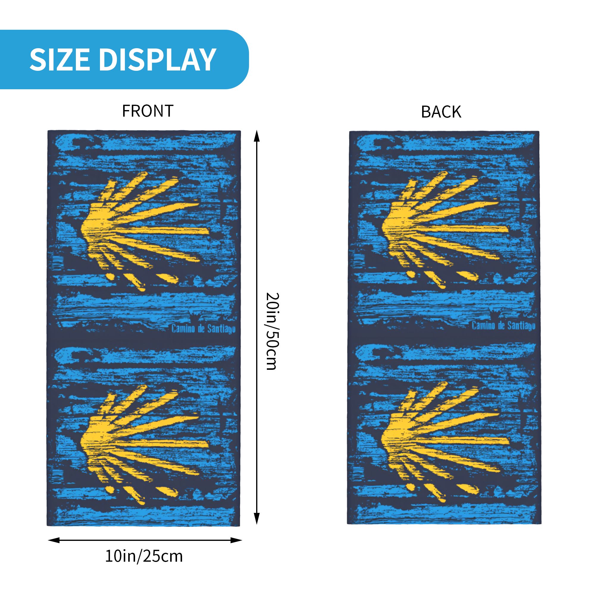 Camino de Santiago Hiking Band - Bandana Multi Way review and price