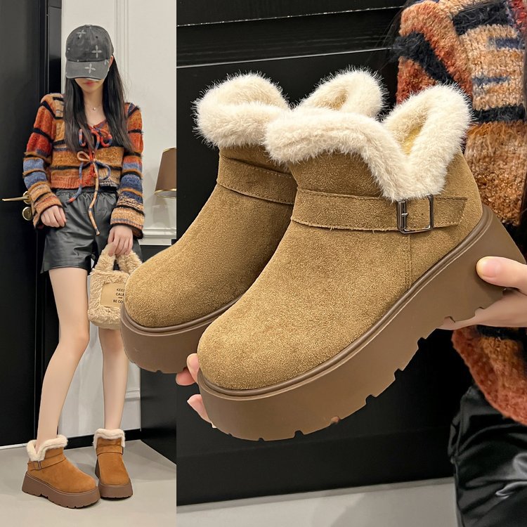 Winter Fashion Thick Bottom Wo - Street Fashion Online review and price