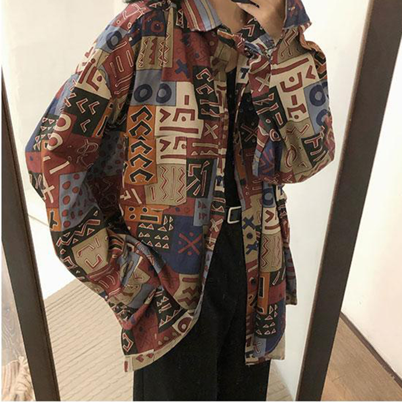Vintage Harajuku Women Blouses - Street Fashion In Korea review and price
