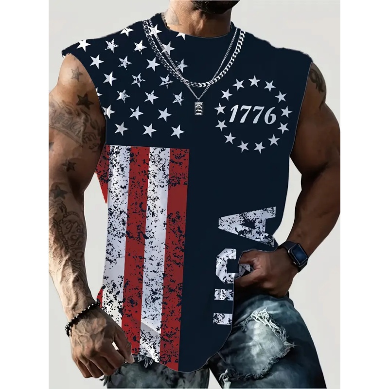 3D Print American Flag Tank To - Street Fashion Usa review and price