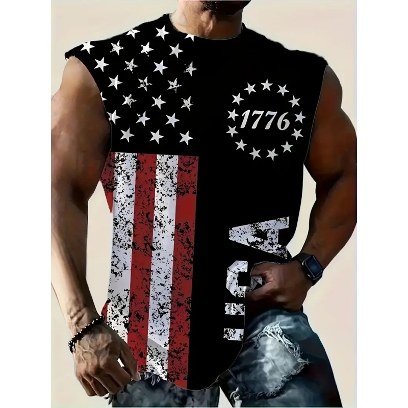 3D Print American Flag Tank To - Street Fashion Usa review and price