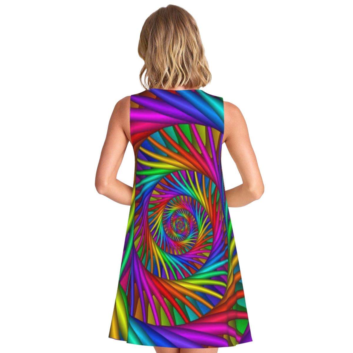 Rainbow Psychedelic Spiral Fra - Street Fashion Shoot review and price