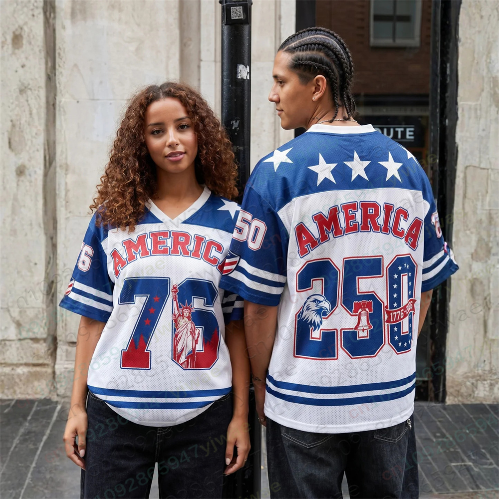 USA 250th Anniversary Mesh Jer - Street Fashion Usa review and price