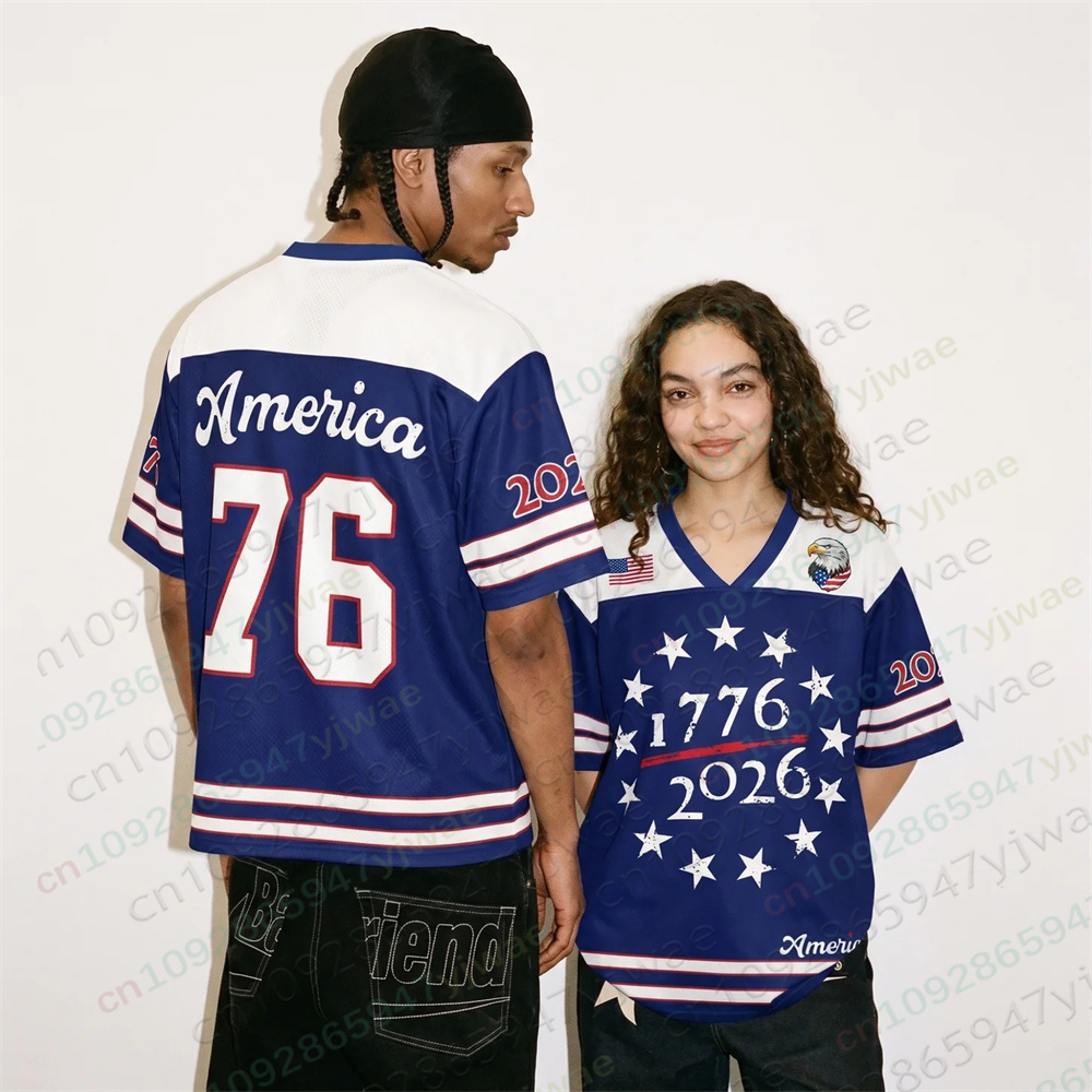 USA 250th Anniversary Mesh Jer - Street Fashion Usa review and price