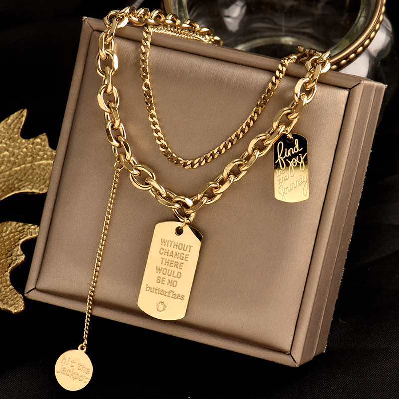New Trend Titanium Steel Choke - Fashion Street Singapore review and price