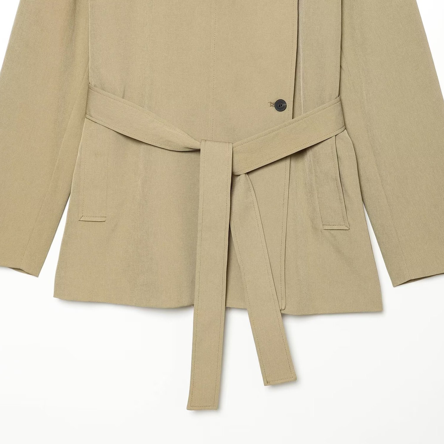 Fashionable Belted Street Styl - Street Fashion Online review and price