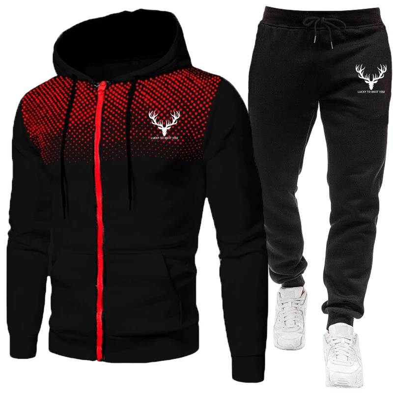 2026 New Arrival Men's Set Zip - Street Fashion Outfit review and price