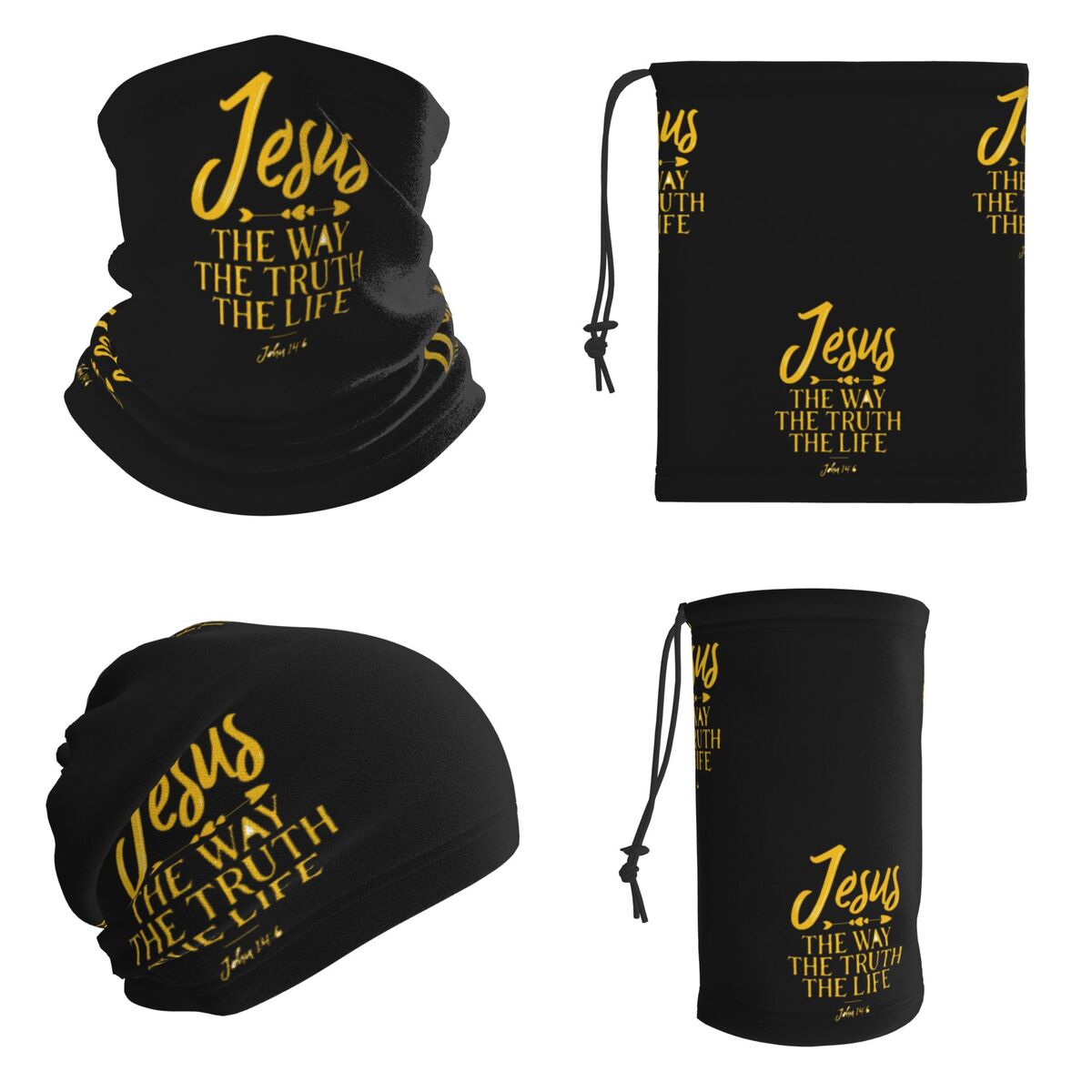 John 14 6 Jesus The Way Truth  - Bandana Multi Way review and price