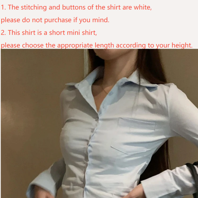 Elegant Women Korean Shirts&Bl - Street Fashion In Korea review and price
