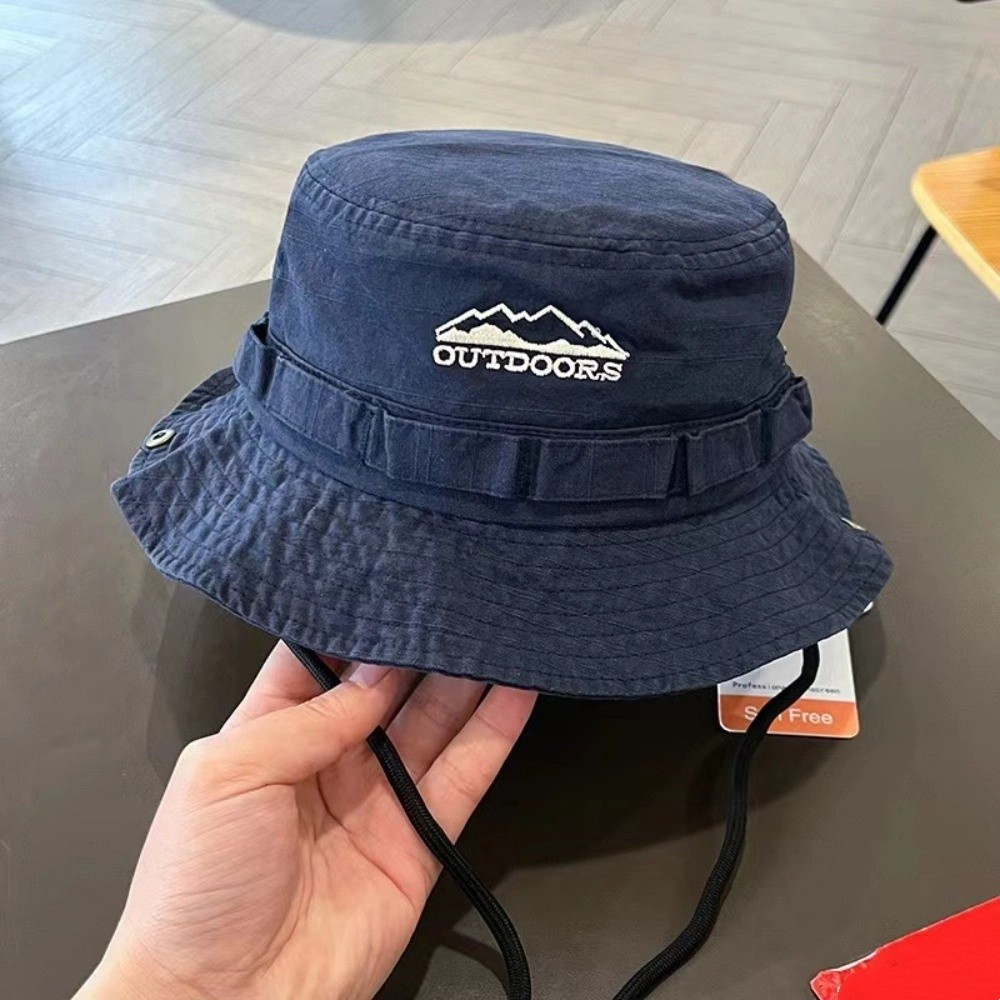 Camping Mountain Climbing Hat  - Bucket Hat Embroidered review and price