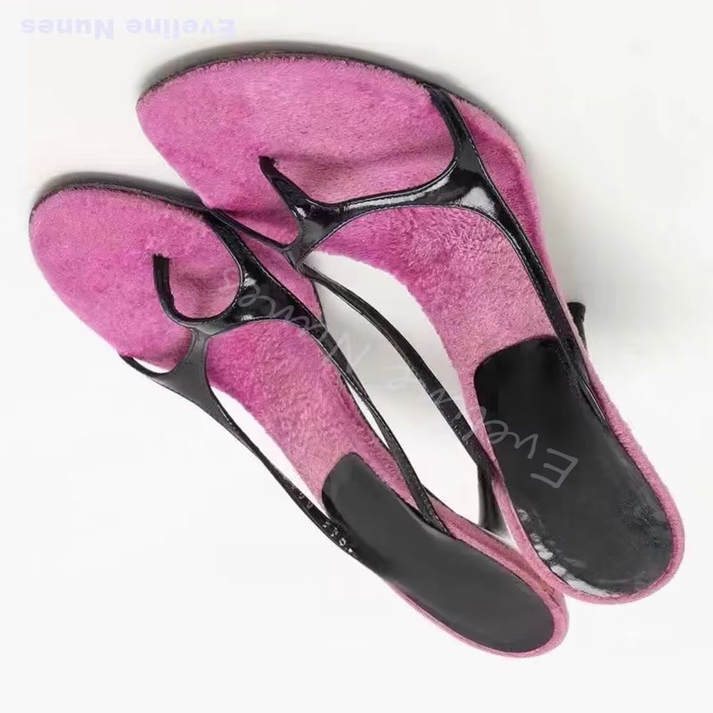 Y2K Pink Fur Lined Mule Flip F - Street Fashion Online review and price
