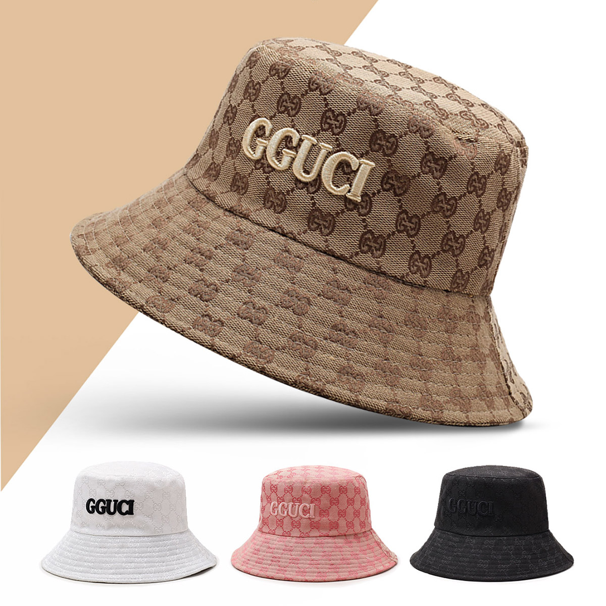 Unisex Black and White Embroid - Bucket Hat Embroidered review and price