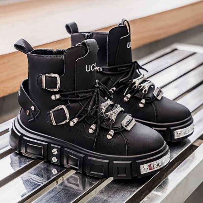 Fashion Rivet Black High top S - Street Fashion Luxury review and price