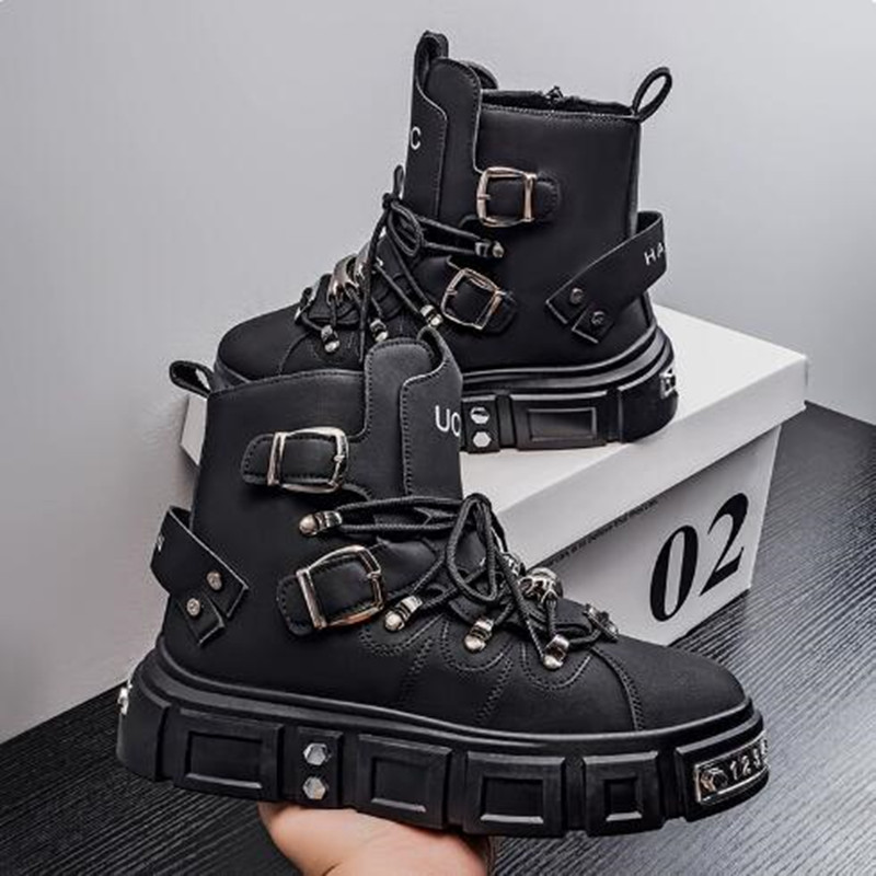 Fashion Rivet Black High top S - Street Fashion Luxury review and price