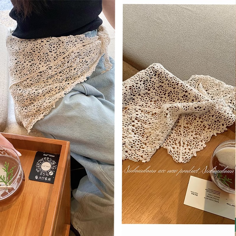 Ins Beige Color Aesthetic Mult - Bandana Multi Way review and price