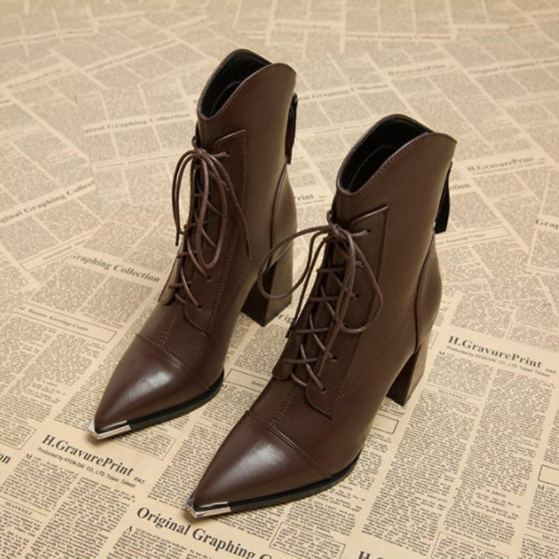 Women's Ankle Boots Fashion Po - Street Fashion Luxury review and price