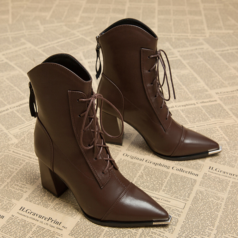 Women's Ankle Boots Fashion Po - Street Fashion Luxury review and price